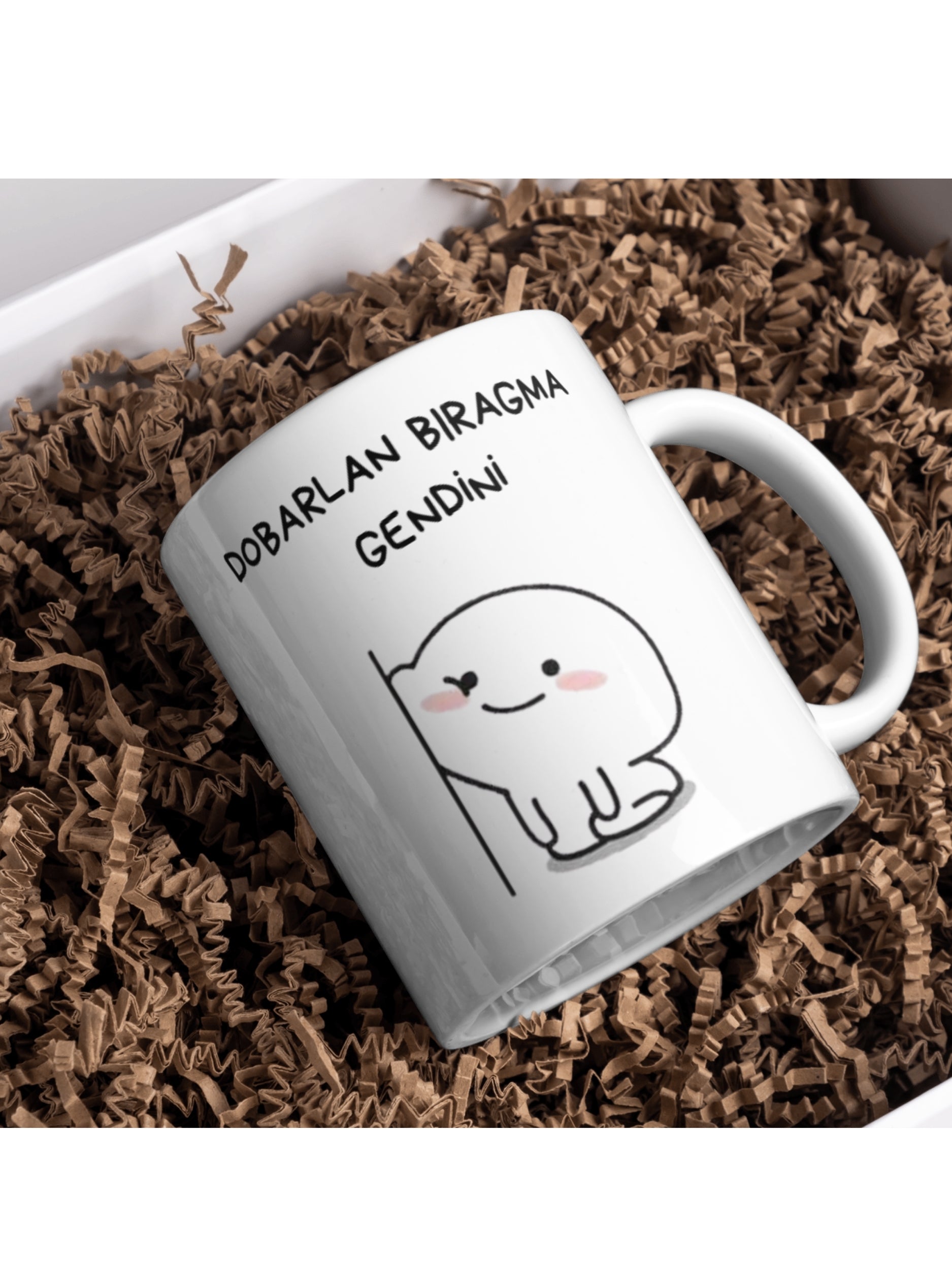 Dobarlan Bıragma Gendini Baskılı - Kupa Bardak