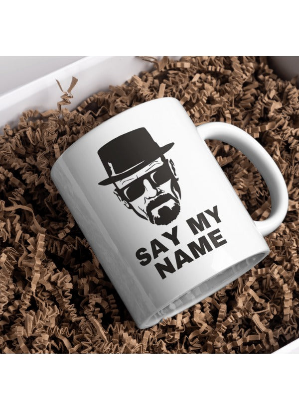 Heisenberg Say My Name Baskılı - Beyaz Kupa Bardak