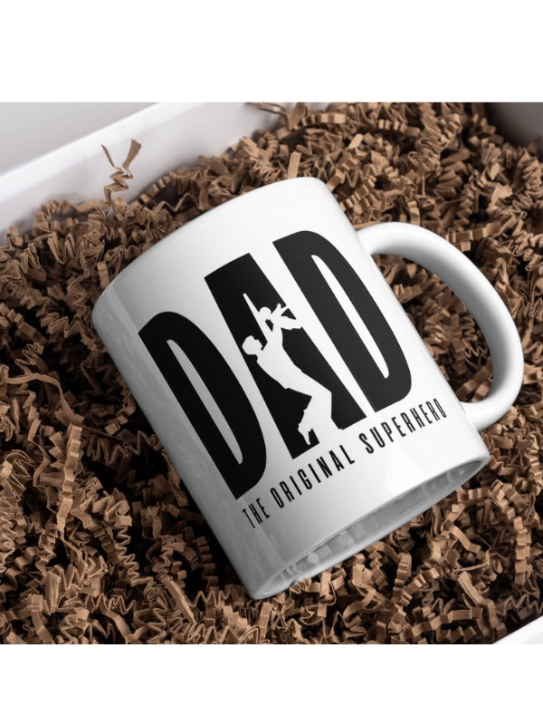 Babalara Özel Dad Tasarımlı - Beyaz Kupa Bardak