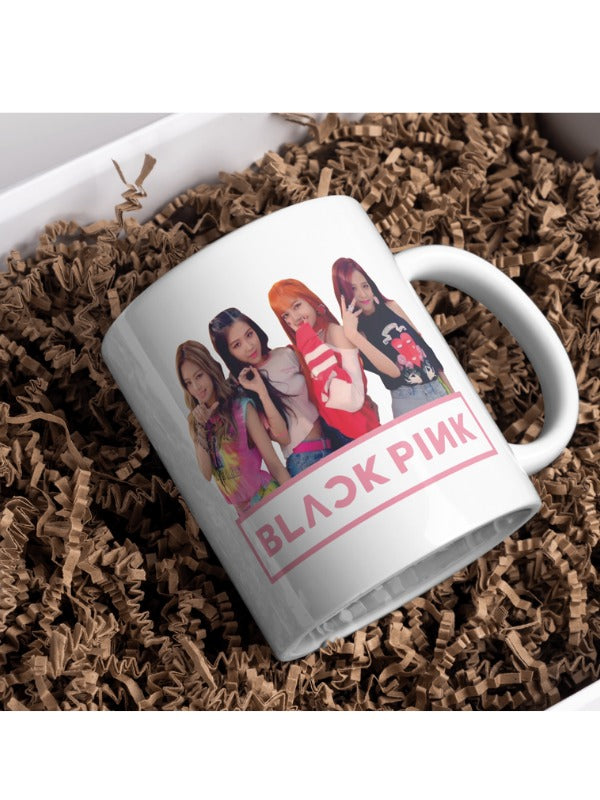 Black Pink Baskılı - Kupa Bardak