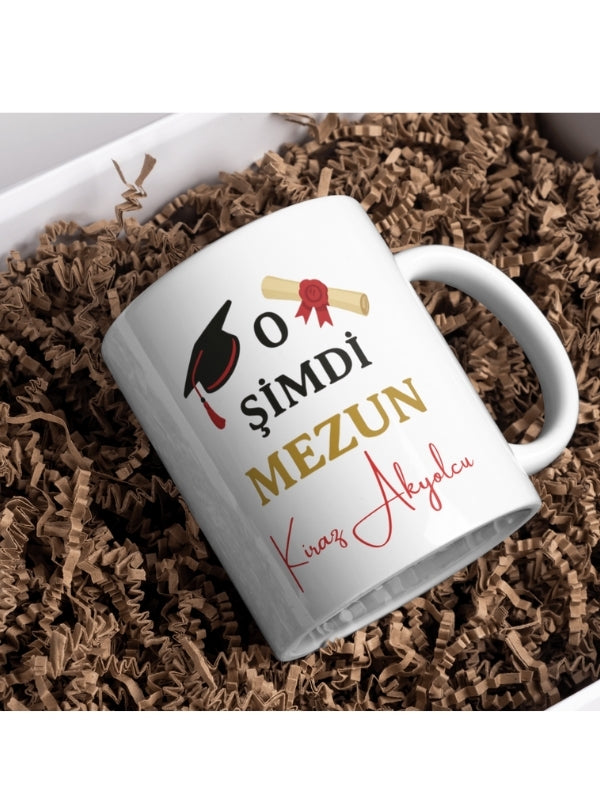 Kişiye Özel Mezuniyet Baskılı - Kupa Bardak