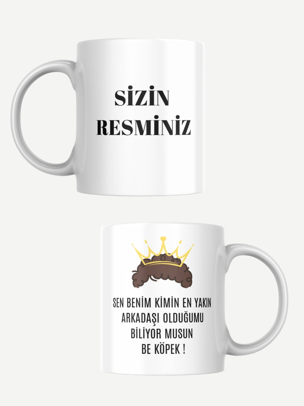 Kişiye Özel Arkadaşlık Baskılı - Kupa Bardak