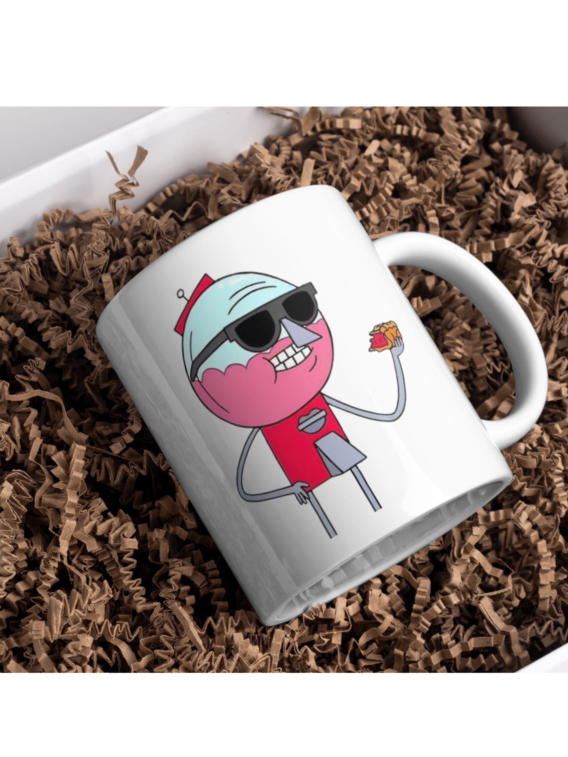 Regular Show Benson Baskılı - Kupa Bardak