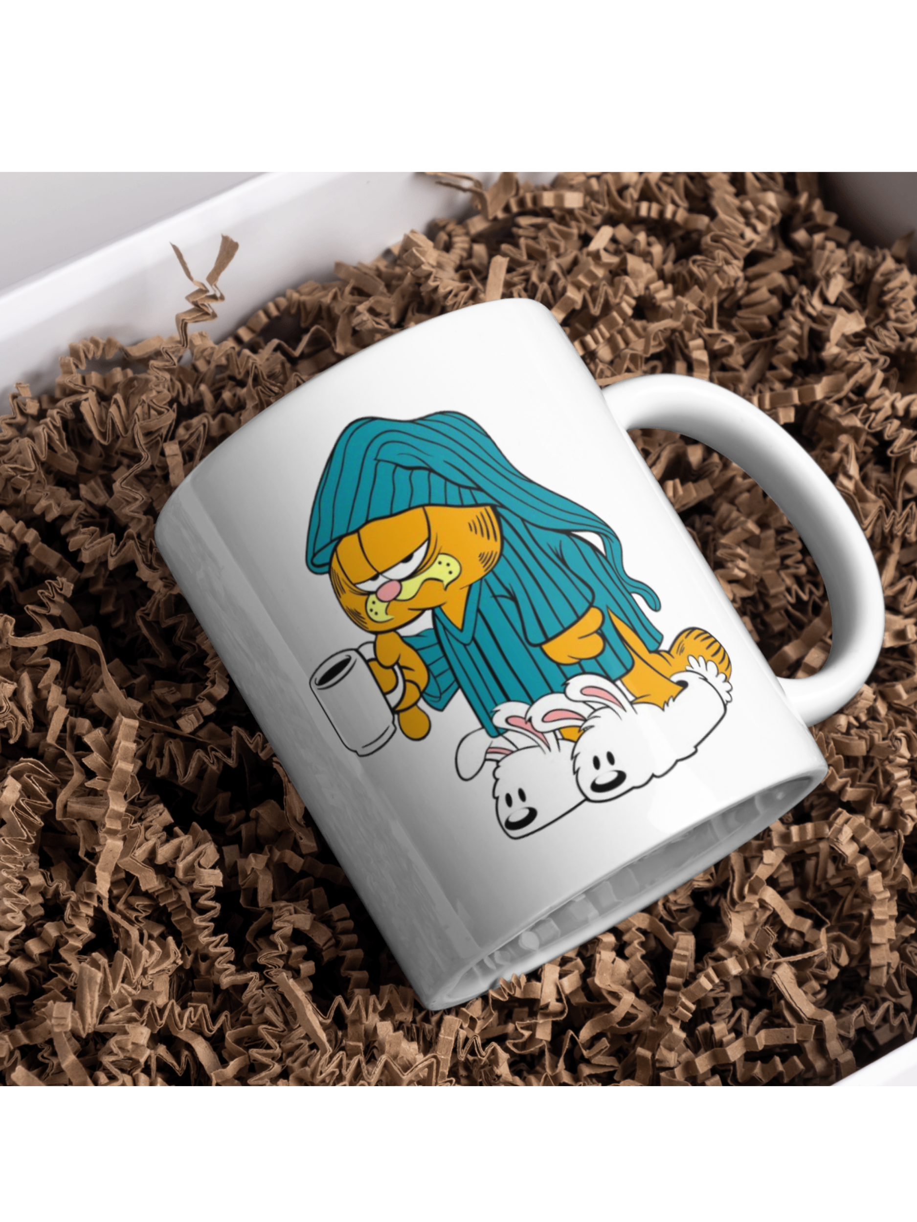 Garfield Baskılı - Kupa Bardak